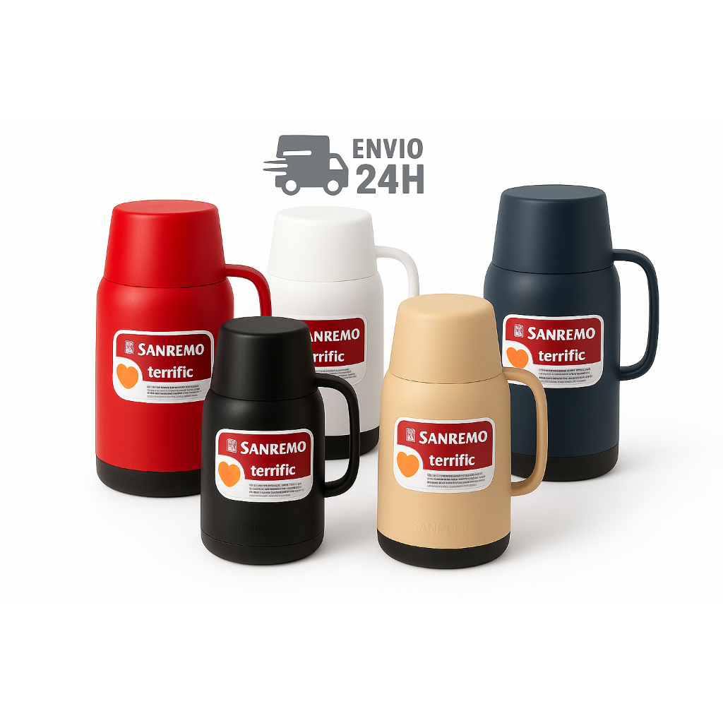 Garrafa Térmica Sanremo Gostar 750ml | Mantém 6h Quente & 12h Fria | Envio Imediato em Oferta na Shopee
