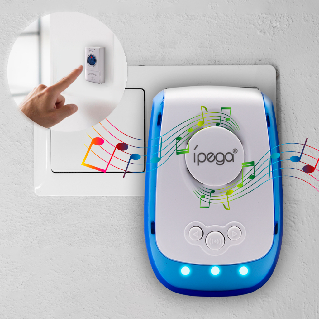 Campainha Sem fio Externa Tomada Longo Alcance residencial inteligente