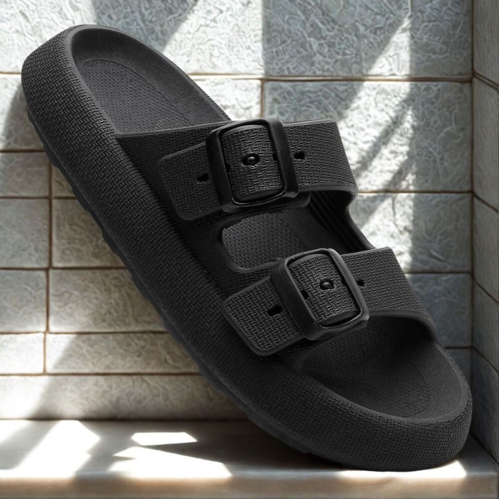 Chinelo Nuvem Birken Slide Confortável Fivela Ajustável Várias Cores Mais Barato em Oferta na Shopee