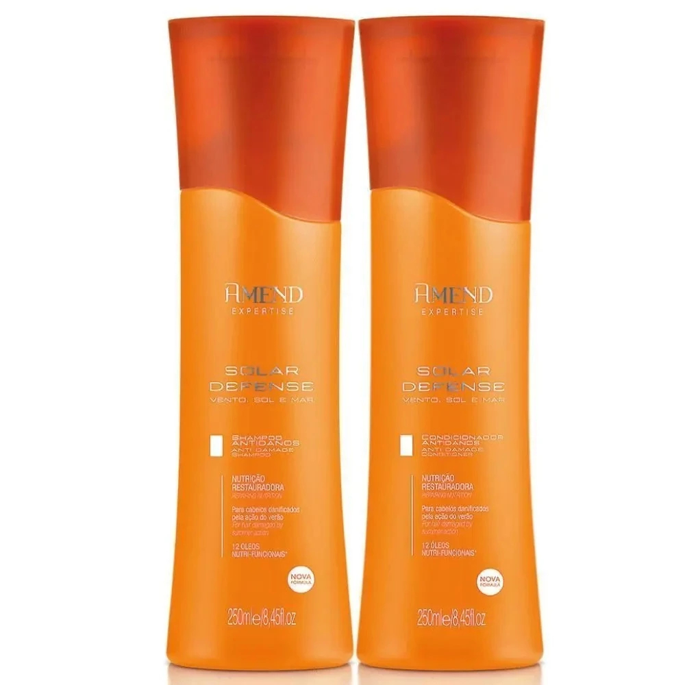 Amend Expertise Kit Solar Defense Shampoo e Condicionador 250ml