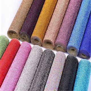 Micro Manta de Strass 0.24x0.40 Metros Termocolante Cores Diversas 100% Vidro em Oferta na Shopee