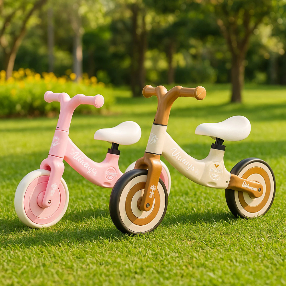 Bicicleta de Treinamento Infantil Sem Pedal, Para Aprender Equilíbrio Diversão e Aprendizado e Coordenação