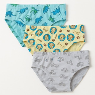 Kit com 12 Cuecas Infantis Slip Para Meninos em Oferta na Shopee