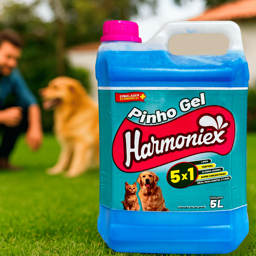 Pinho Gel Eliminador de Odor Pet Super Concentrado Harmoniex 5 litros em Oferta na Shopee