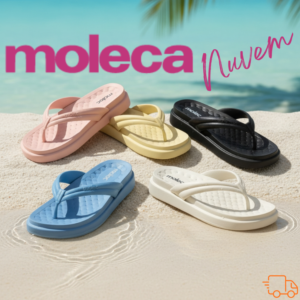 Chinelo Feminino Plataforma Moleca Nuvem Original Confortável Estilo Moderno 5554100 em Oferta na Shopee