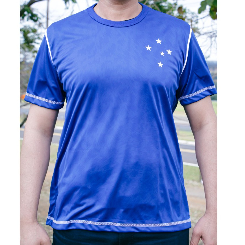 Camisa Cruzeiro Manto  Sagrado Time  Futebol  - Licenciado - Ser A Raposa Nação Azul La Bestia Negra