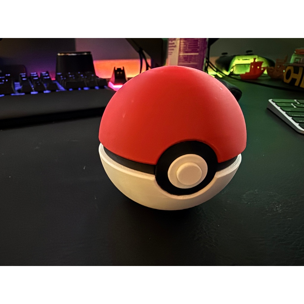 Pokebola De Captura Pokémon Pokeball Vermelha Coleção