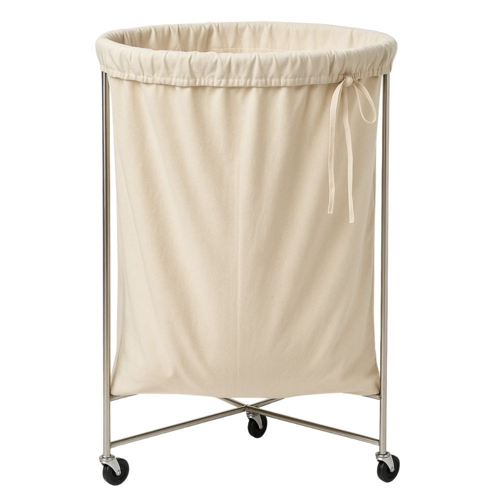 Saco Tecido Brim Reforçado Hamper  Hospital Clinica Com Amarril Hotel Licitação Roupa suja