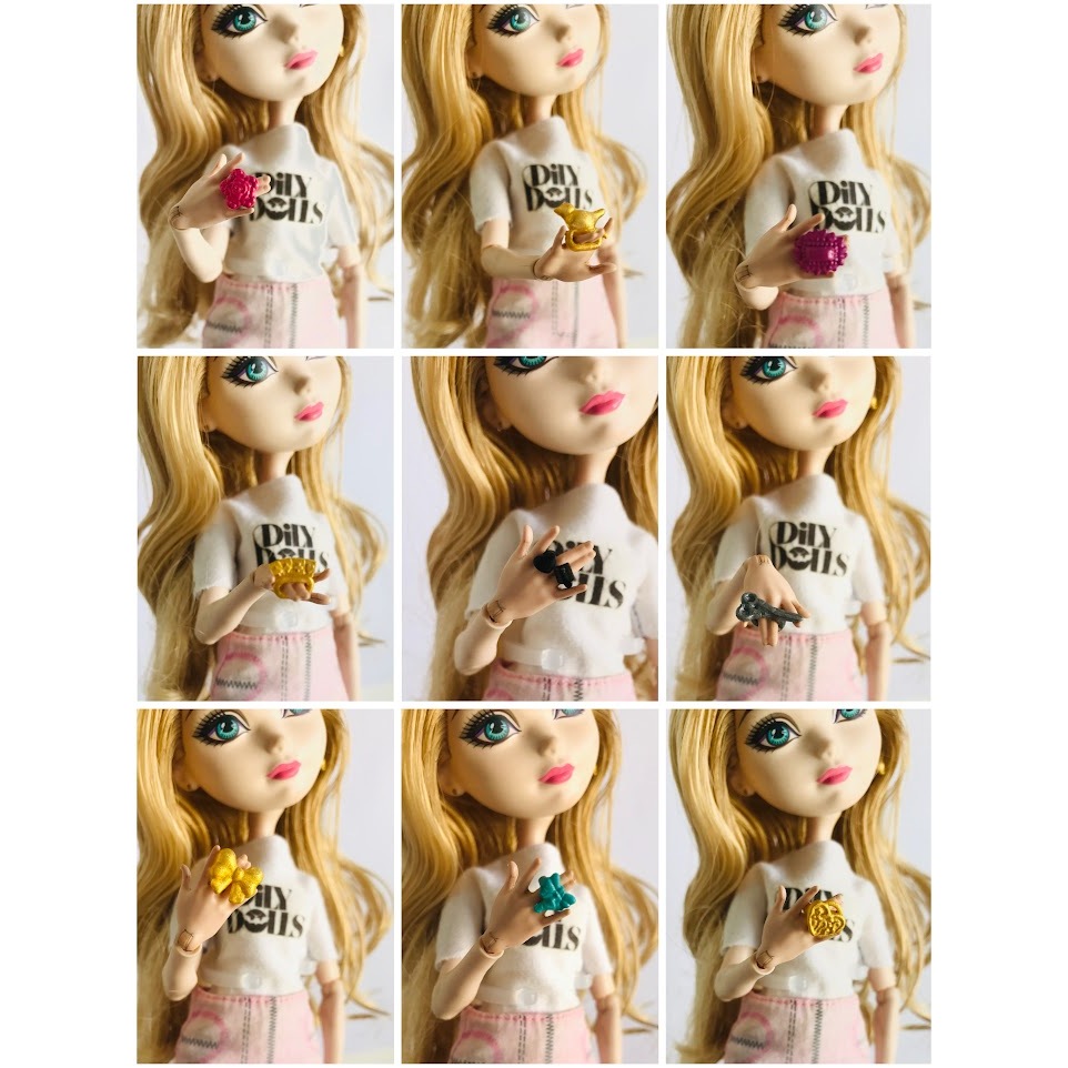 Ever After High Anel em resina em Oferta na Shopee