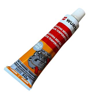 Silicone Neutro para Alta Temperatura Cinza 50g em Oferta na Shopee