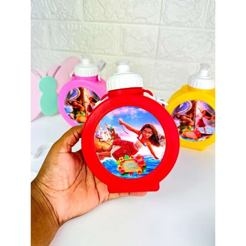 Garrafa|Cantil 550ml| Personalizado Moana|Lembrancinha Festa Infantil|Fazemos Todos Os Temas