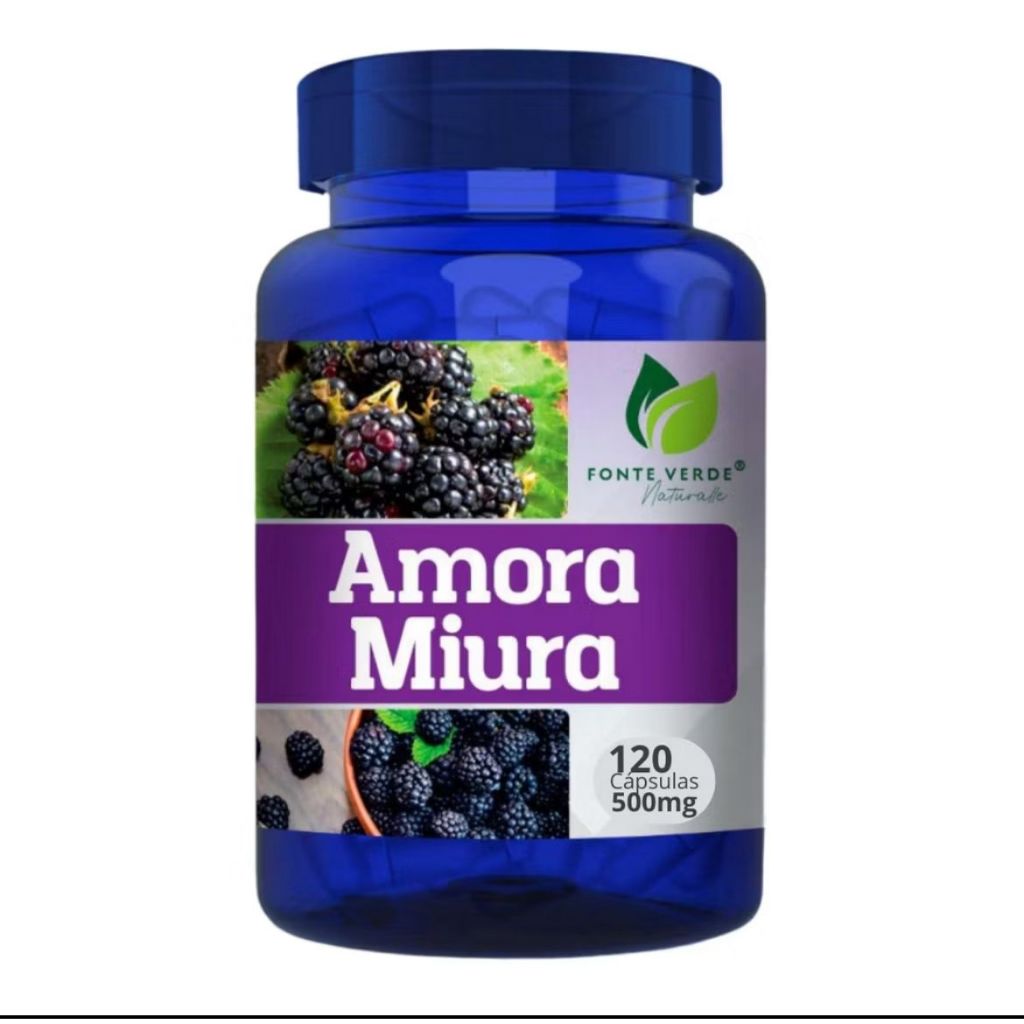 Amora Miúra 120 capsulas - Fonte Verde Naturalle em Oferta na Shopee
