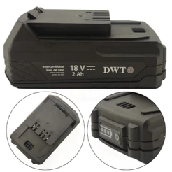 Bateria 18V 2.0Ah IBD1802 de Íons de Lítio Intercambiável DWT
