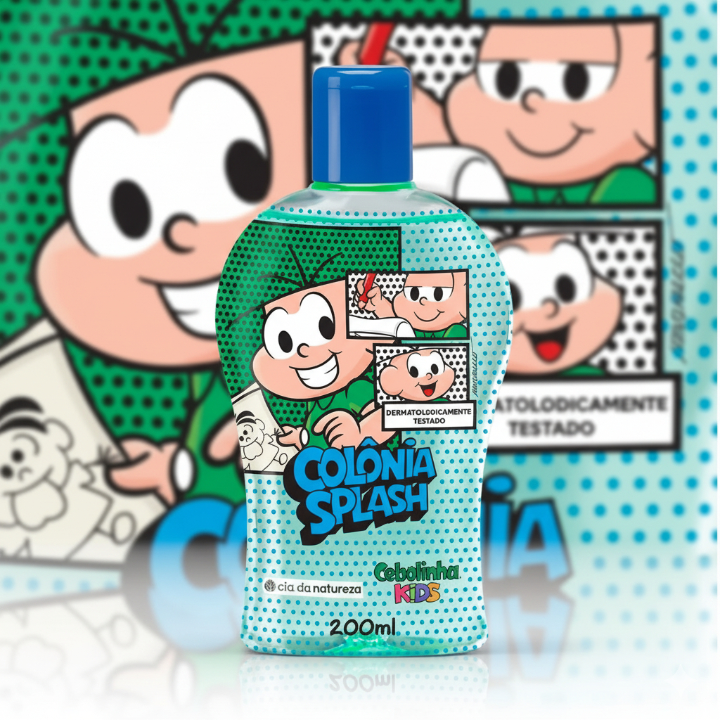 Cebolinha Kids Colônia Splash