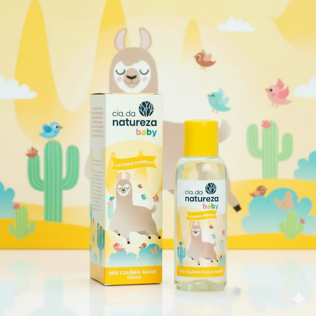 Deo Colônia Lavanda Amarela