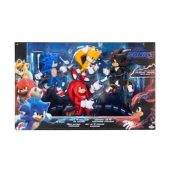 Pack 4 Bonecos Sonic, Tails, Shadow e Knuckles 12cm Articulados- Sunny Brinquedos