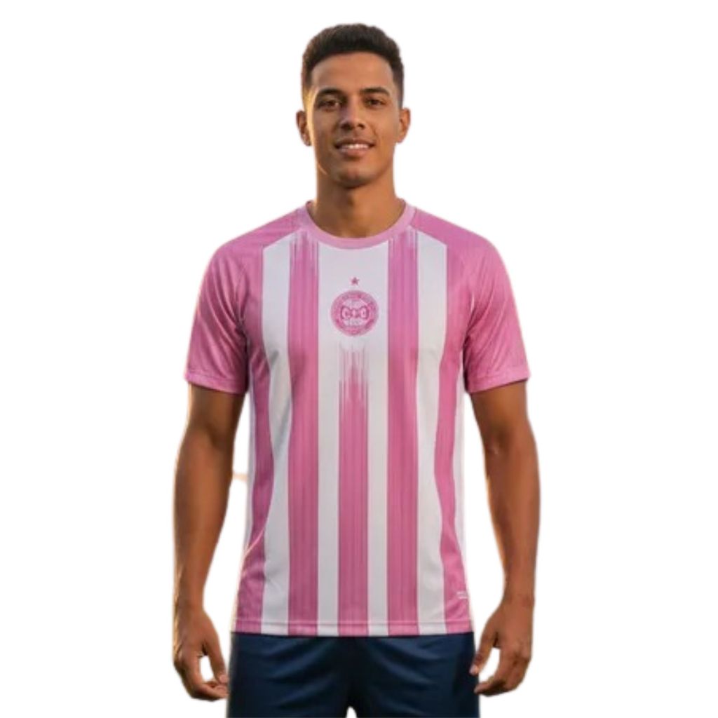 Camisa outubro rosa Coritiba personalizada dry fit torcida