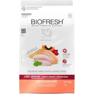 Ração Biofresh 10,1Kg Cães Sênior Raças Pequenas e Mini em Oferta na Shopee