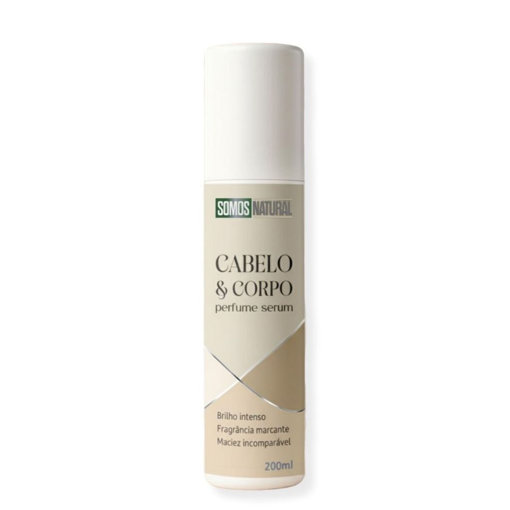Perfume Serum Corpo & Cabelo 200ml Somos Natural -Cabelo e corpo Ultra perfumado fragrância  Olympéa