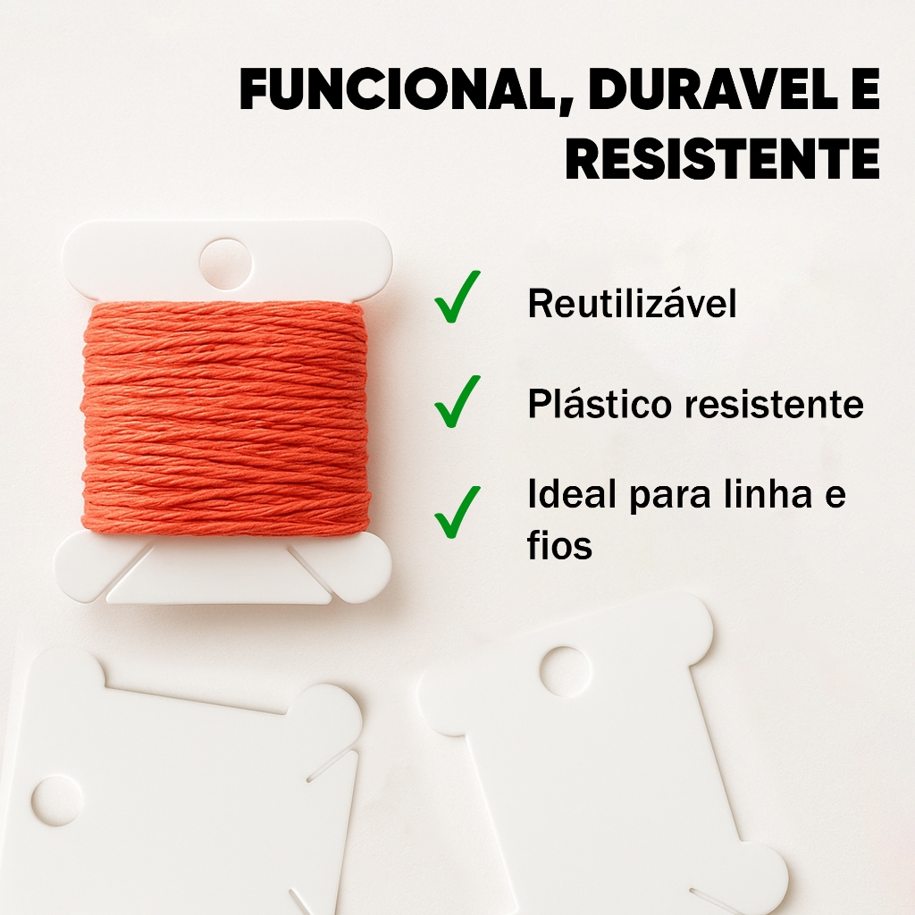 Kit Plaquetas Para Enrolar Linha Meadas Bordados Fitas Enrola linha em Oferta na Shopee