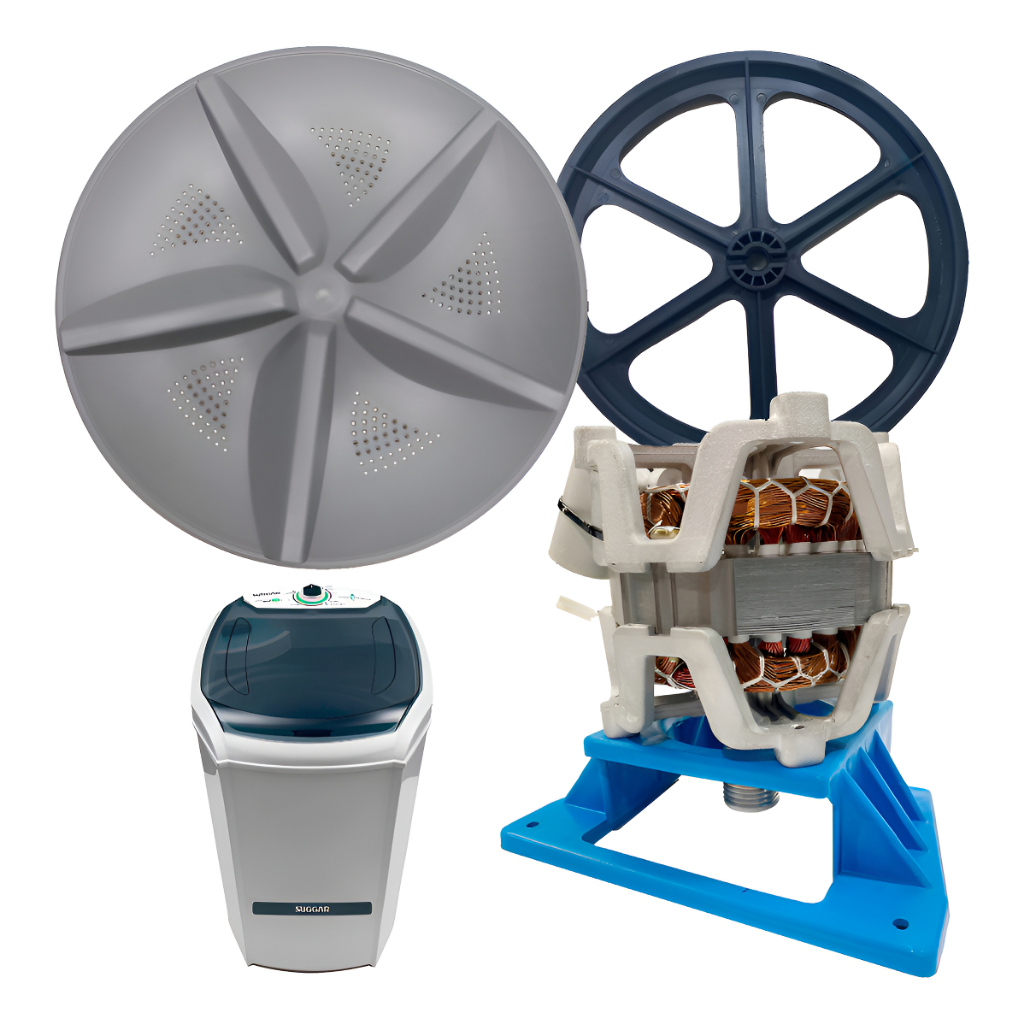 Kit Motor Agitador Batedor para Tanquinho Suggar 10kg 12Kg 13Kg 15Kg 16Kg 18Kg 20Kg Alta Performance em Oferta na Shopee