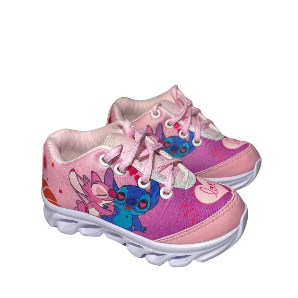 Tenis Infantil Menino e Menina Envio Imedito Barato Confortavel Lançamento Filme Lilo e Stitch