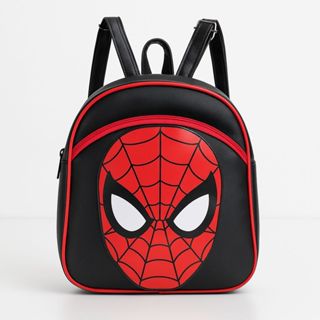 Mochila Infantil Preta Herói Olhos Brancos Escolar Menino Menina Couro Sintético de 2 a 5 Anos em Oferta na Shopee