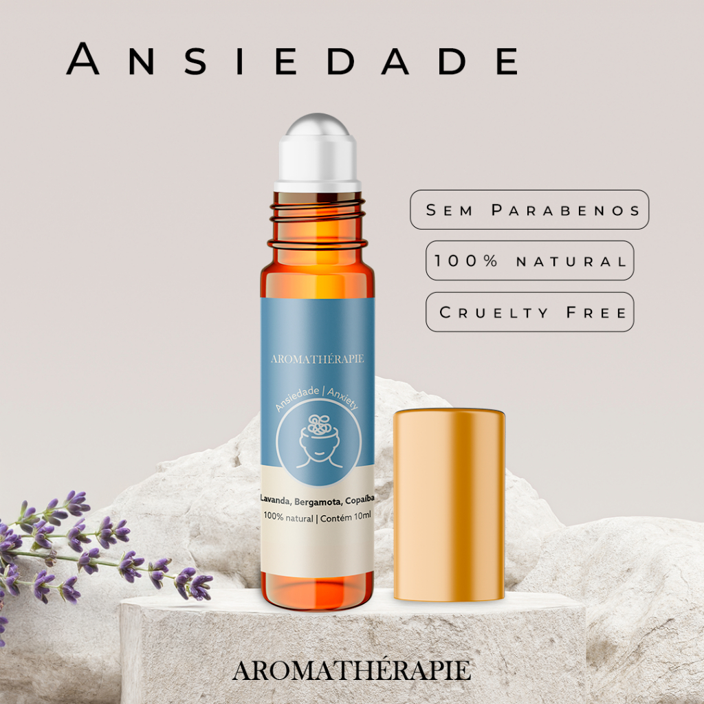 Aromaterapia Calma Natural Blend Óleos Essenciais Aromathérapie