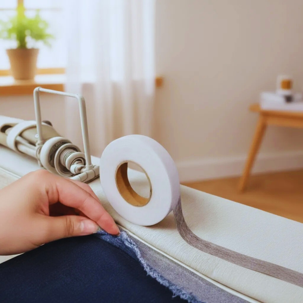 Bainha Mágica 2.0cm x 10.0m / 2.0cm x 20.0m Barra Fácil Sem costura Fita Dupla Face Termocolante