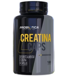 Creatina Probiótica Pote 180 Cápsulas