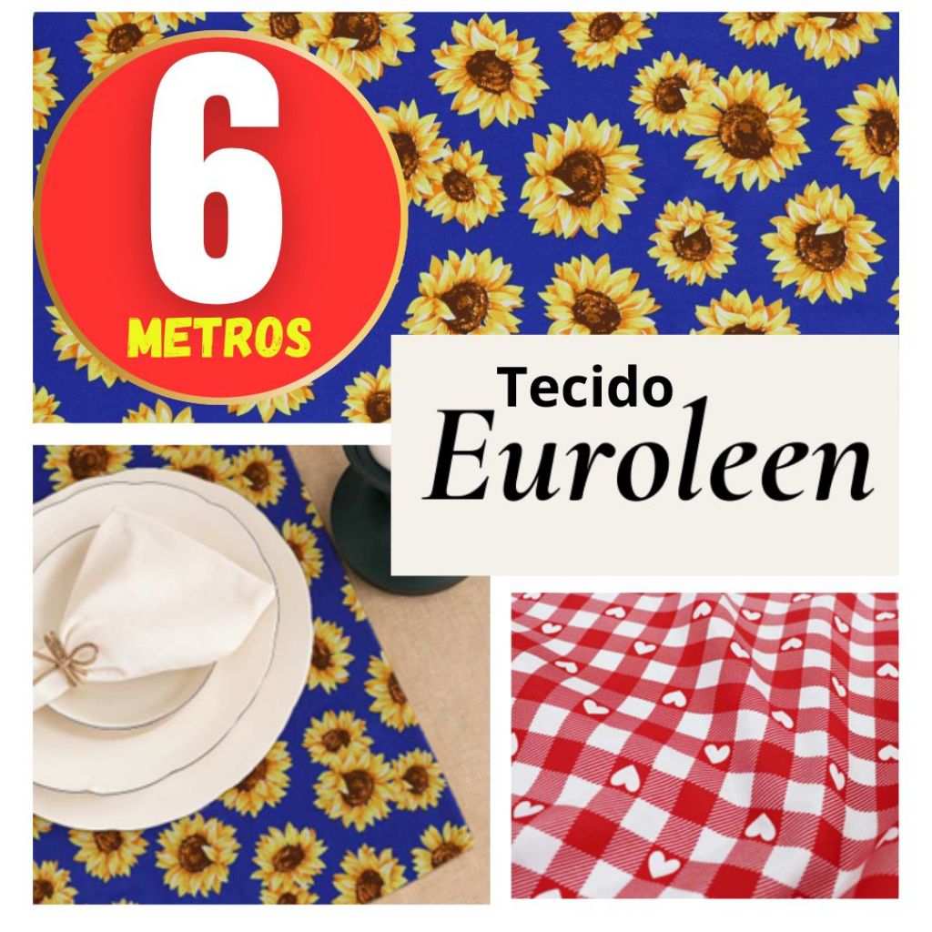 Microfibra 100% Poliéster ( Euroleen) 1,50 Mt de Largura Textoleen Tecido p/ decoração 2MT / 4 MT OU 6 METROS  X1,50L em Oferta na Shopee
