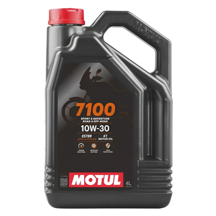 Galão 4 Litros Óleo Motul 7100 10w30 Moto 100% Sintético