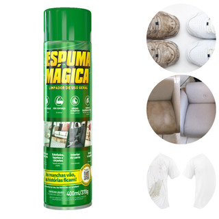 Espuma Mágica Limpador Multiuso a seco Limpa Estofados Tenis Fogão Box Airfryer