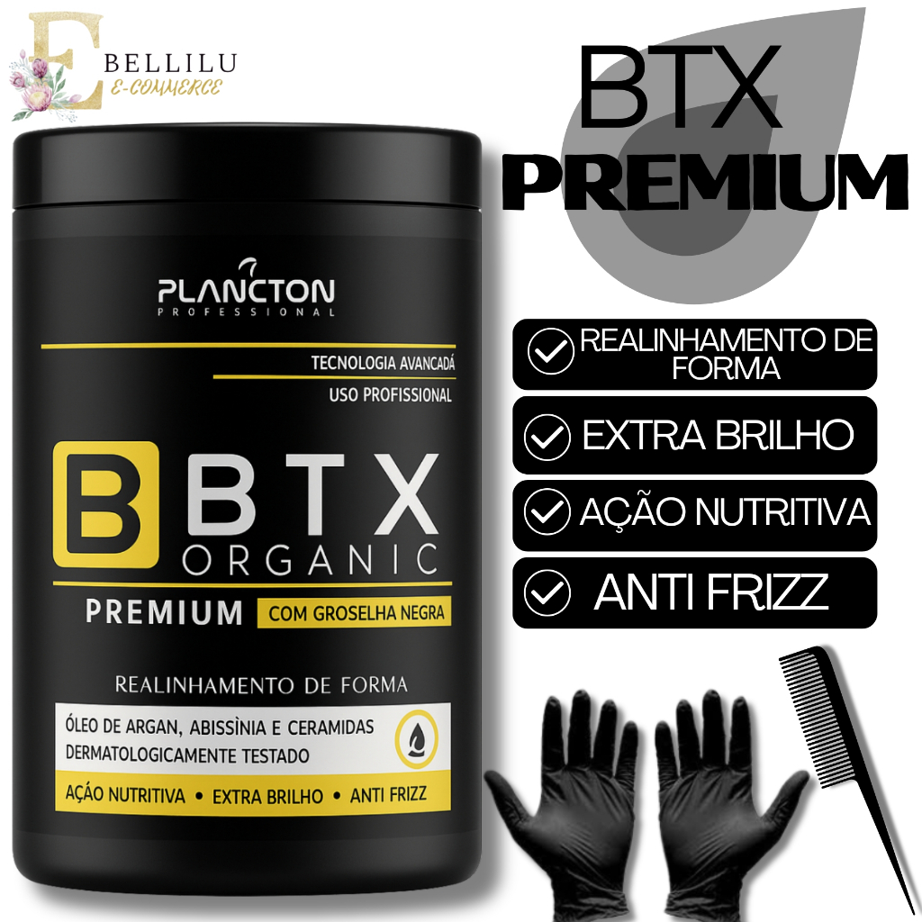 BTX Orghanic Premium Plancton - Sem Formol 1kg