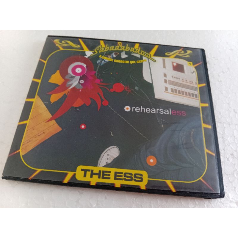 CD the ess ao vivo na grande garagem que grava ótimo estado mídia e capa