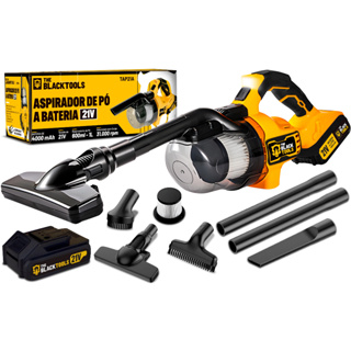 Aspirador De Pó Portátil Industrial Profissional Filtro Hepa Bateria 21v Acompanha 6 Acessórios em Oferta na Shopee