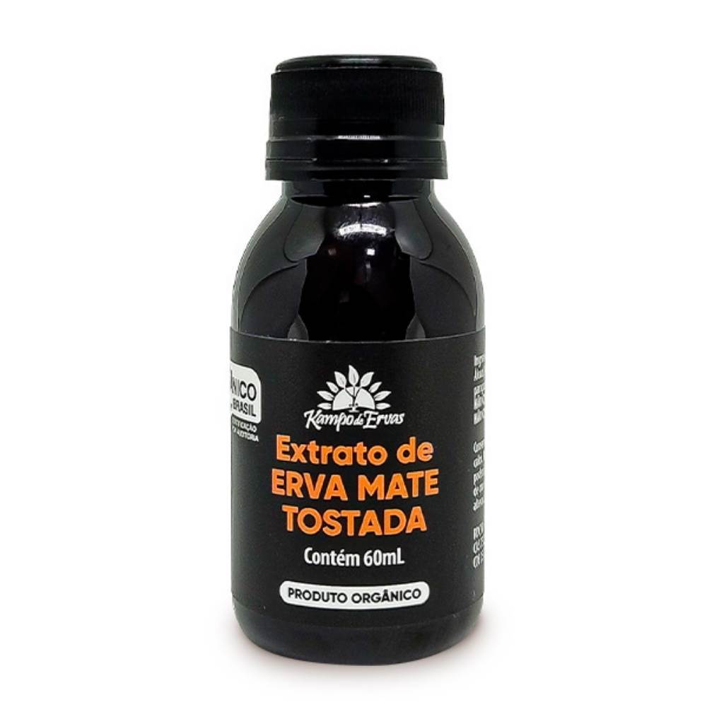 Extrato Erva Mate Tostado Pura Orgânica