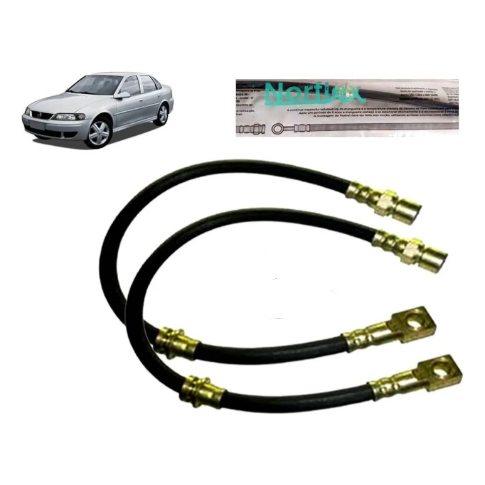 Par Flexivel Freio Dianteiro Astra Meriva Vectra Zafira