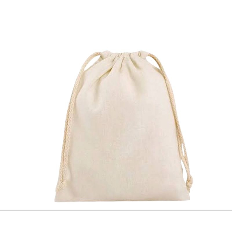 70 saquinhos em algodão cru 15x20