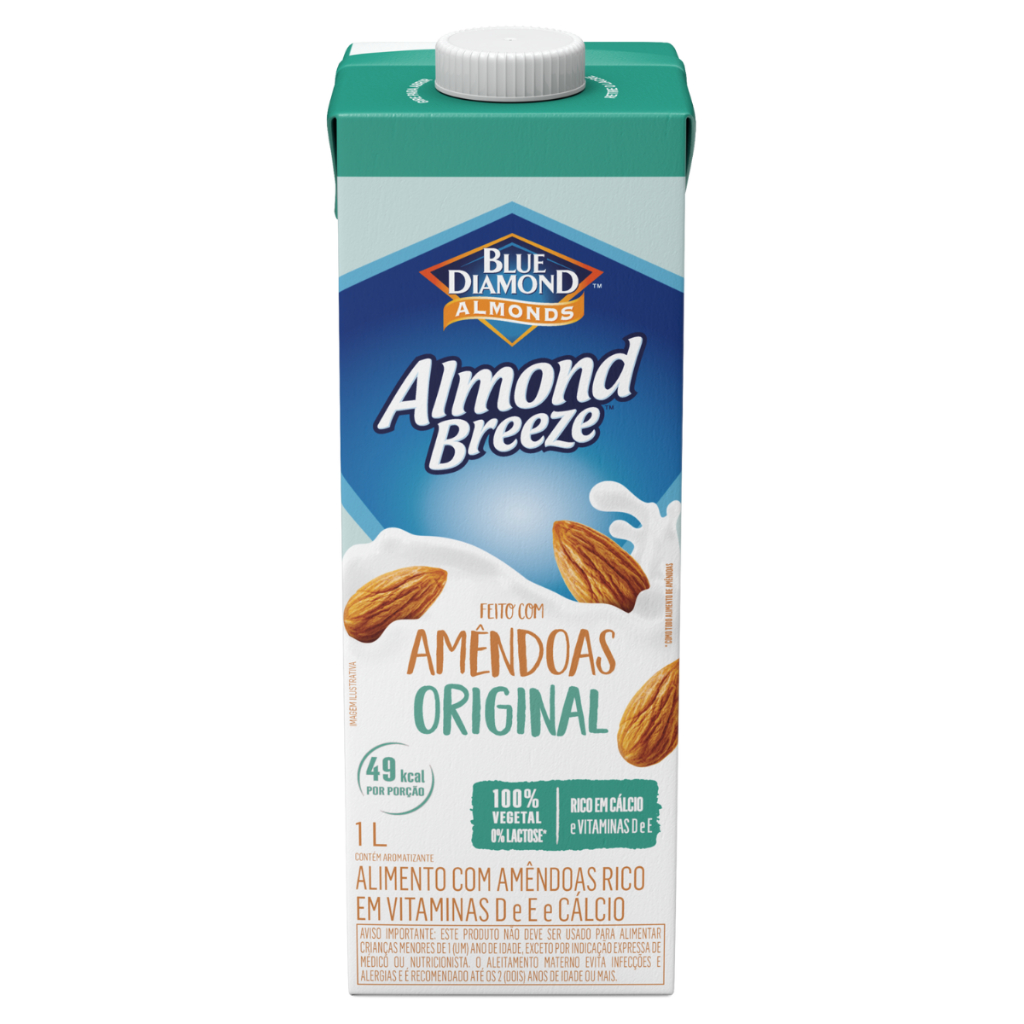 Almond Breeze Bebida Vegetal de Amêndoas Original 1L em Oferta na Shopee