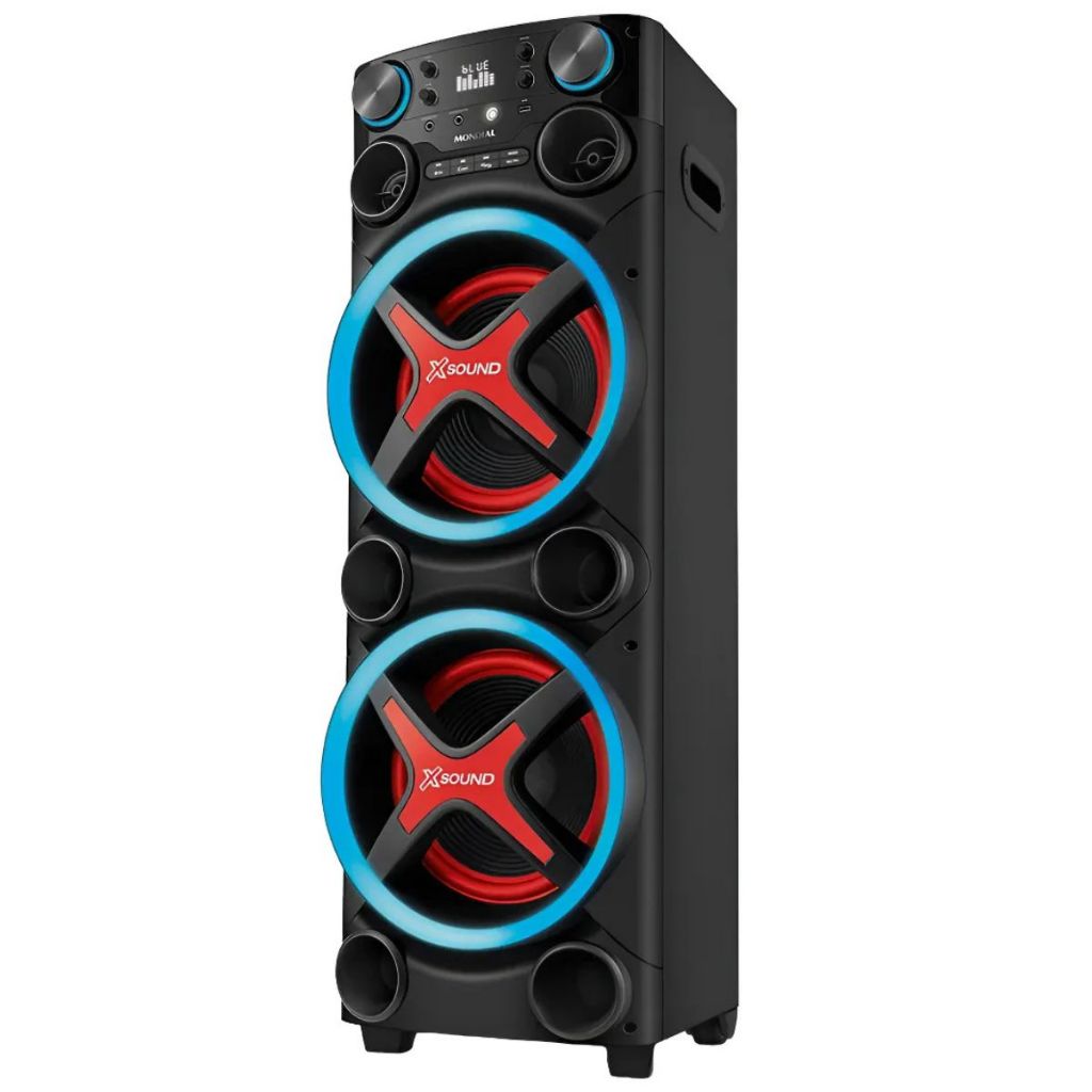 Torre De Som Caixa De Som Amplificada Mondial Tm-2200 Bivolt
