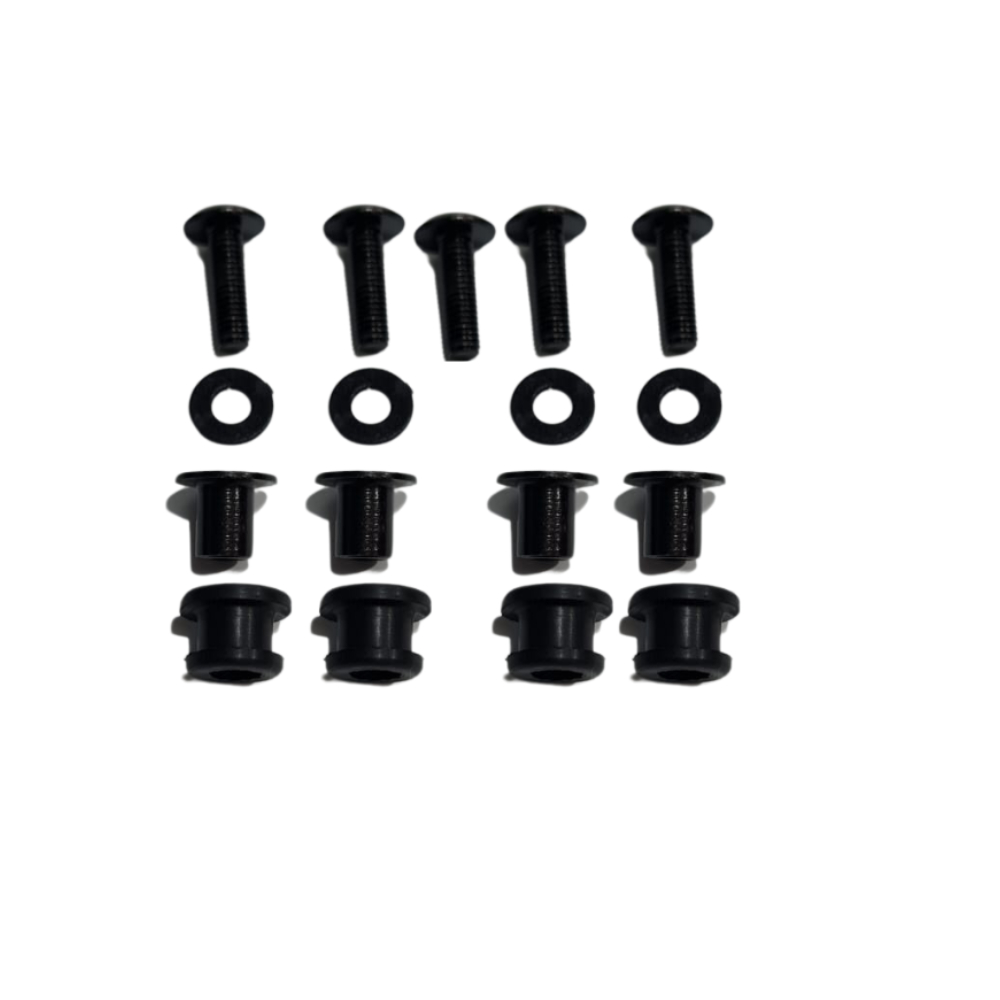 Kit Parafuso Metal Com Bucha Para Fixar Bolha Dafra Citycom