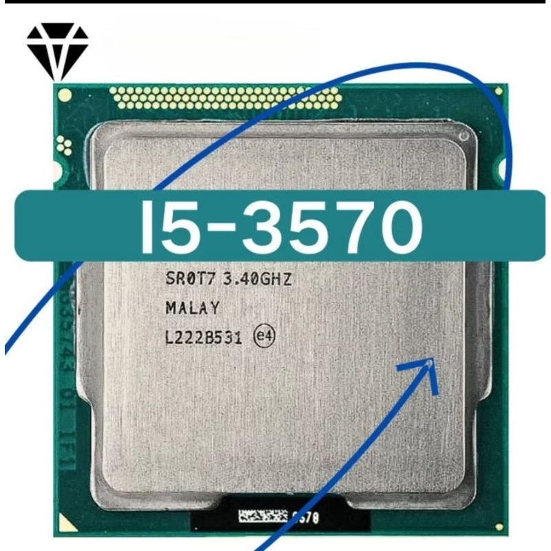 Processador Intel Core i5-3570 3.4GHz - Alto Desempenho para PC Gamer
