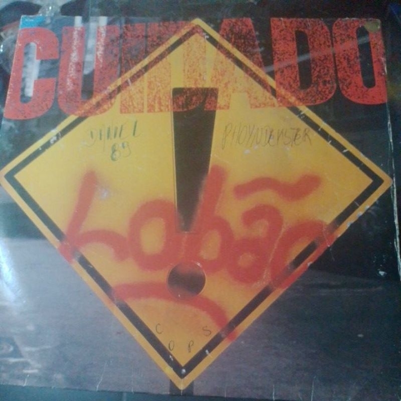 LP - LOBÃO - CUIDADO -1988