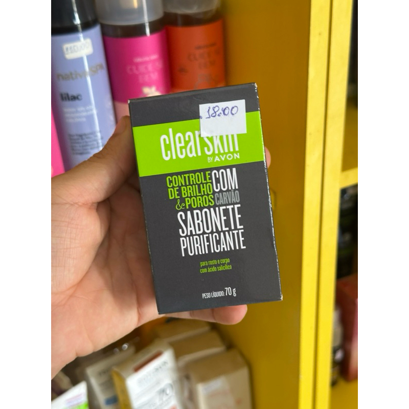 CLEARSKIN SABONETE DE LIMPEZA EXTRAFORTE COM ÁCIDO SALICÍLICO 70g