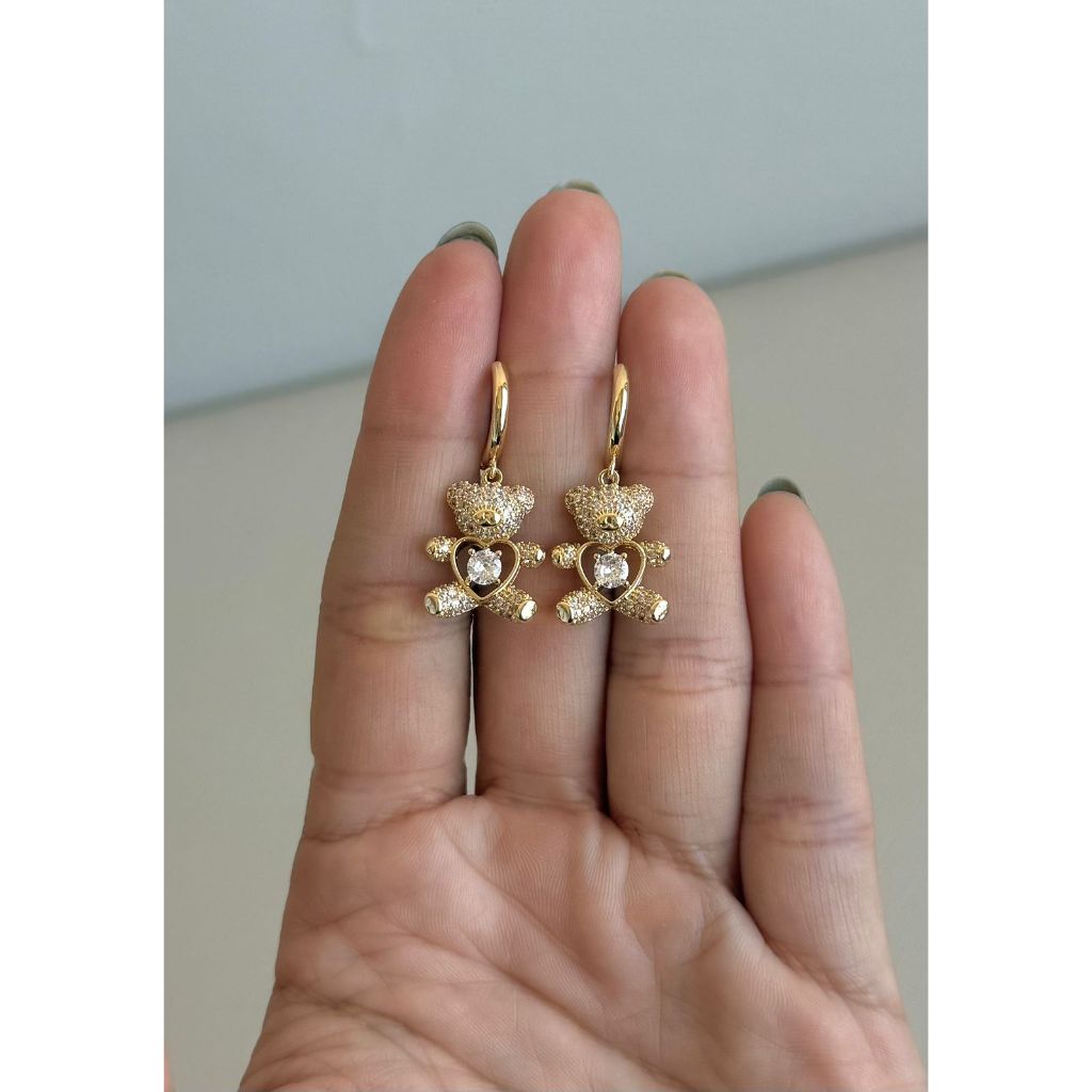 Brinco de Ursinho Cravejado: Onde Comprar | BuscaProdutos