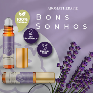 Aromaterapia Bons Sonhos Natural Blend Óleos Essenciais Aromathérapie em Oferta na Shopee