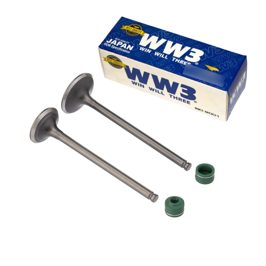Kit Válvulas + Retentor Verde WW3 Honda CG 125 2009 a 2018