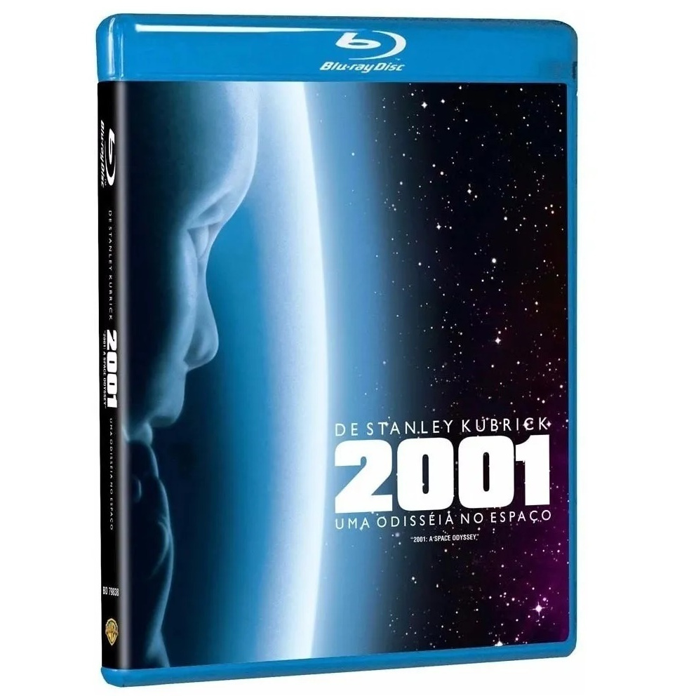 Blu-ray 2001 Uma Odisséia No Espaço de Stanley Kubrick com Extras Raridade Original Novo e Lacrado