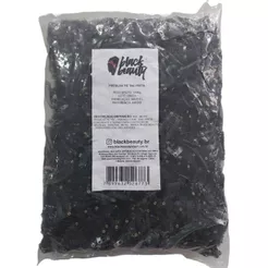 Presilha Tic-Tac Preto Black Beauty Para Aplicação De Alongamento Pct C/1000unds